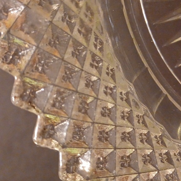 Anchor Hocking 8" Miss America Clear 4 Part Relish Dish - Picture 6 of 7